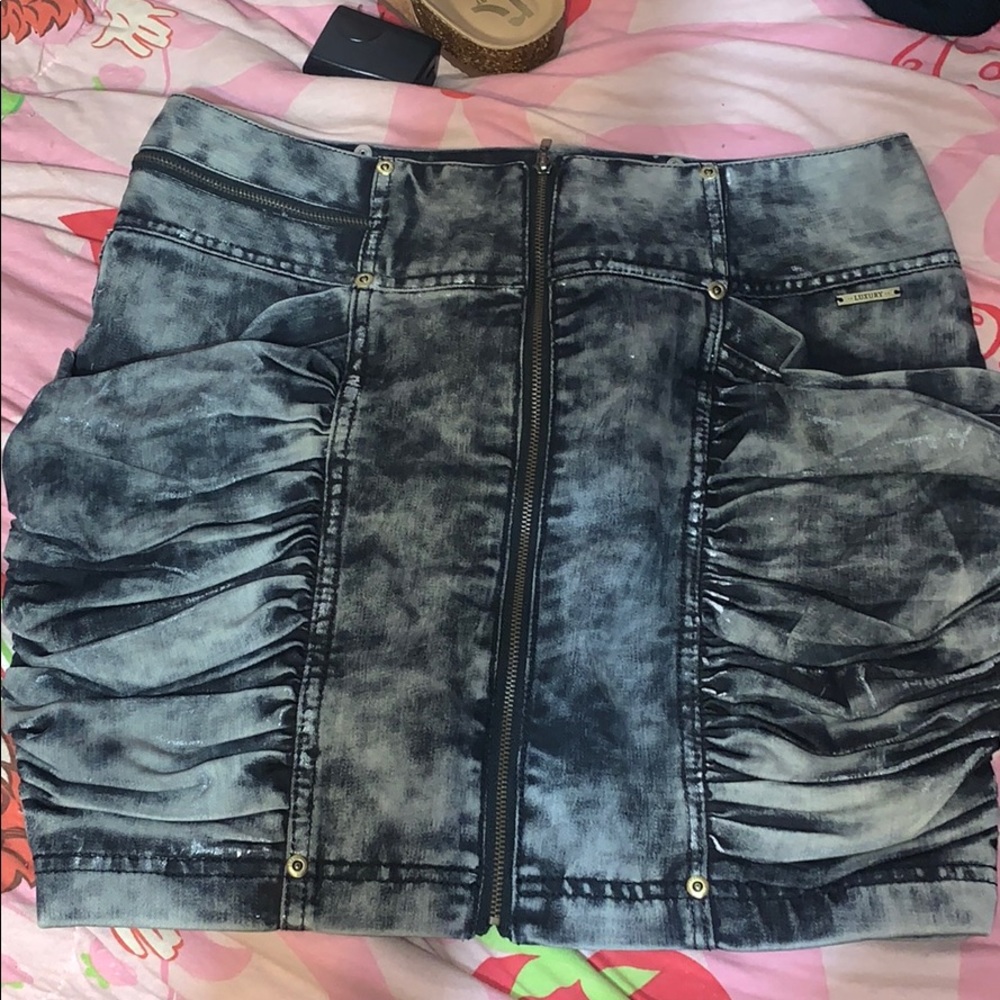 Denim skirt